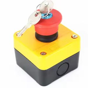 Key-Operated Emergency Stop Button