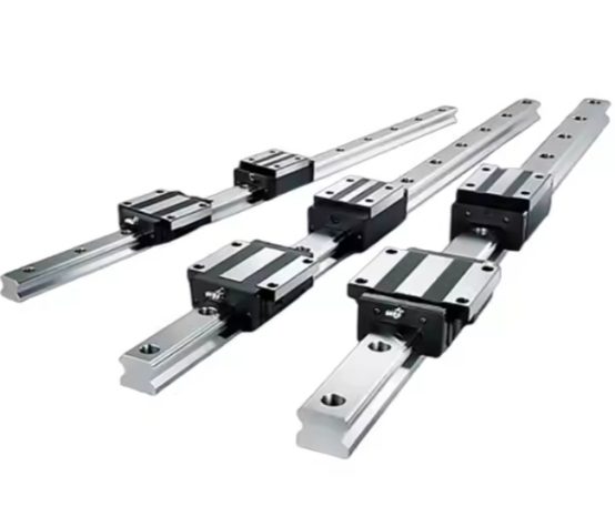 Linear Guide Rails with Carriages